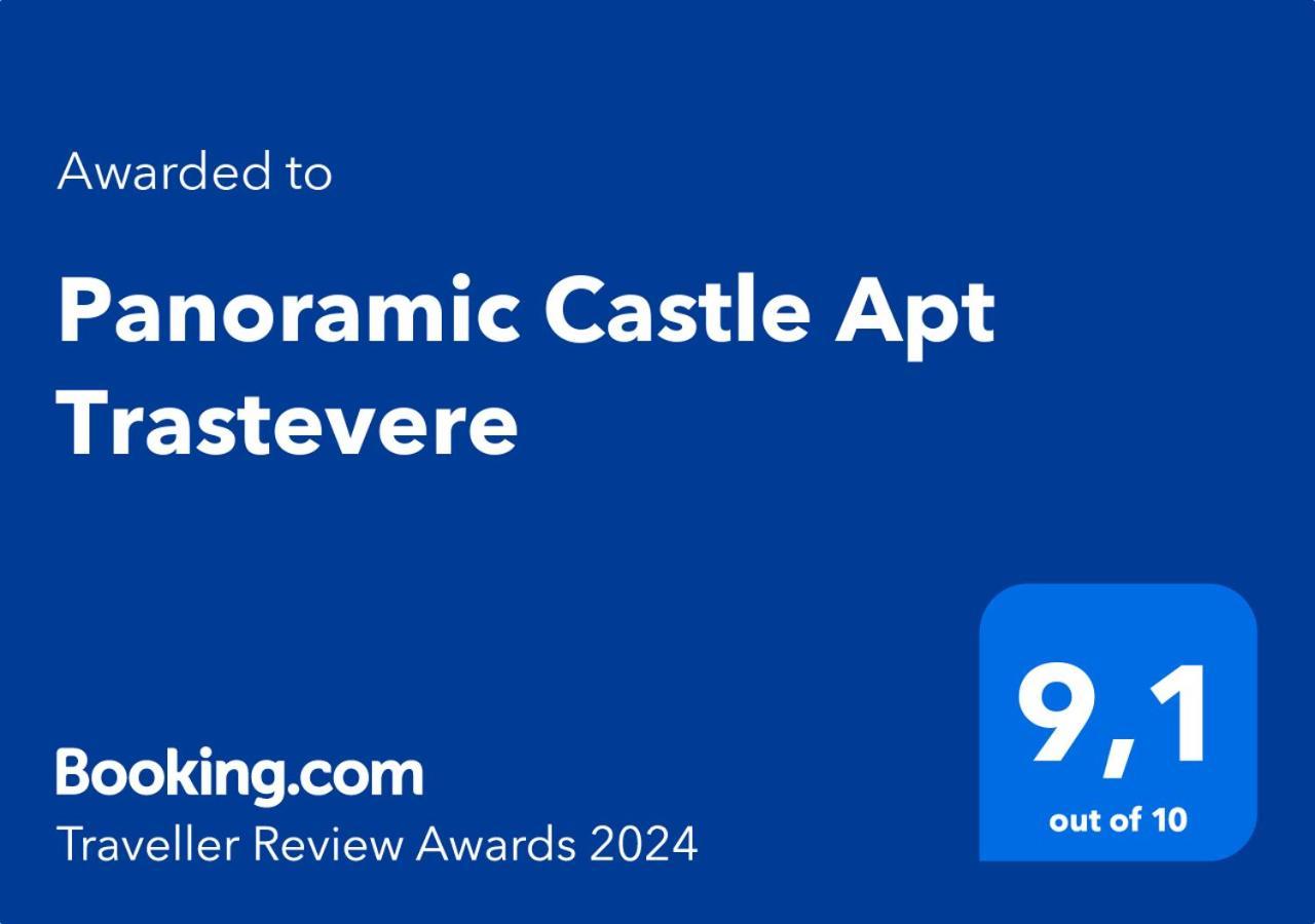 Panoramic Castle Apt Trastevere Рим Экстерьер фото